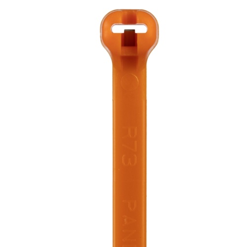 Panduit BT4S-M3 Dome-Top® Cable Tie - 15", Orange