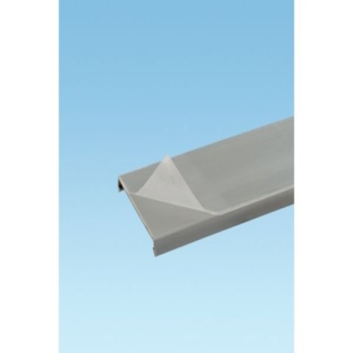 Panduit C.75LG6-F PVC Flushed Duct Cover 0.94W x 0.24H Color: Light Gray