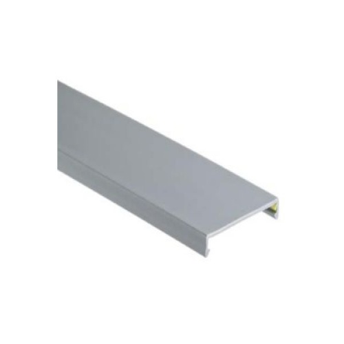 Panduit C.75LG6 Lead-Free PVC Flushed Duct Cover 0.94W x 0.24H Color: Light Gray