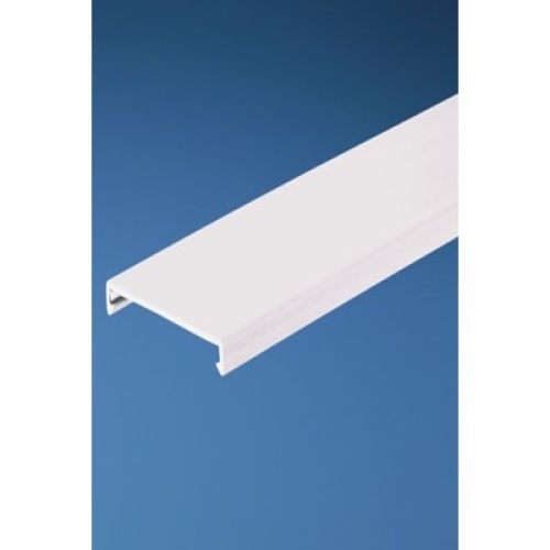 Panduit C2.5WH6 PVC Flushed Duct Cover 2.75W x 0.35H Color: White