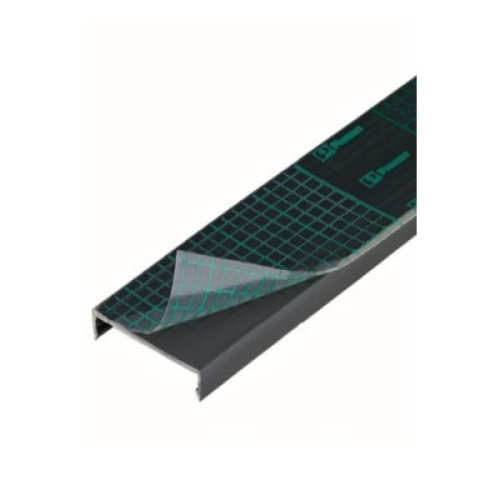 Panduit C3BL6-F PVC Flushed Duct Cover 3.25W x 0.37H Color: Black