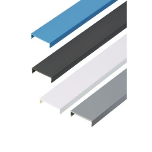 Panduit C4IB6 PVC Flushed Duct Cover 4.25W x 0.37H Color: Intrinsic Blue