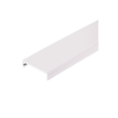 Panduit C4WH6 Lead-Free PVC Flushed Duct Cover 4.25W x 0.37H Color: White