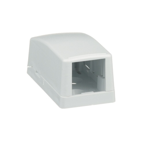 Panduit CBX1WH-A Mini-Com® Elongated Surface Mount Box