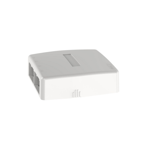 Panduit CBXQ4IW-A Mini-Com® Surface Mount Box with Quick Release Cover