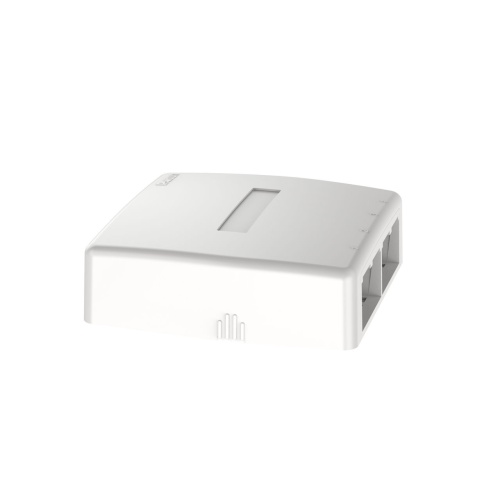 Panduit CBXQ4IW-A Mini-Com® Surface Mount Box with Quick Release Cover