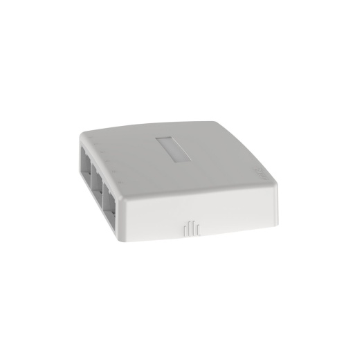 Panduit CBXQ6IW-A Mini-Com® Surface Mount Box with Quick Release Cover