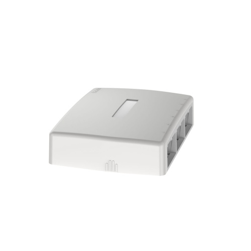 Panduit CBXQ6IW-A Mini-Com® Surface Mount Box with Quick Release Cover