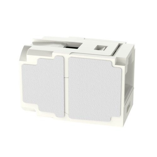 Panduit CC6X88IW Mini-Com® TX6A™ 10Gig™ UTP RJ45 Coupler Module