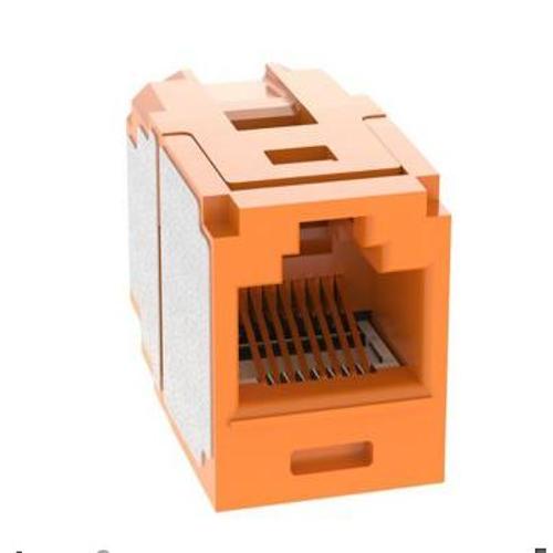 Panduit CC6X88OR Mini-Com® TX6A™ 10Gig™ UTP RJ45 Coupler Module