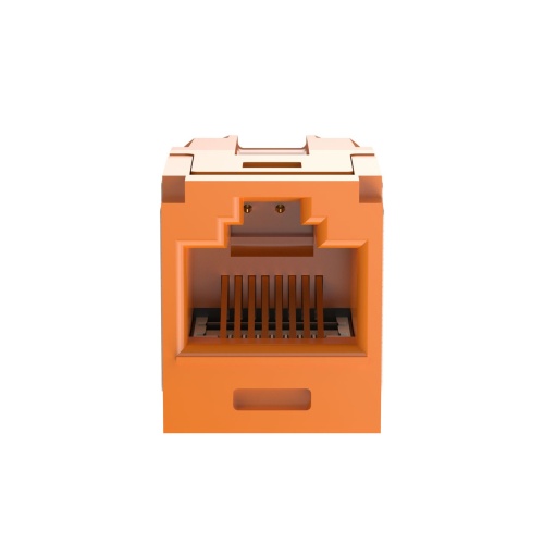 Panduit CC6X88OR Mini-Com® TX6A™ 10Gig™ UTP RJ45 Coupler Module