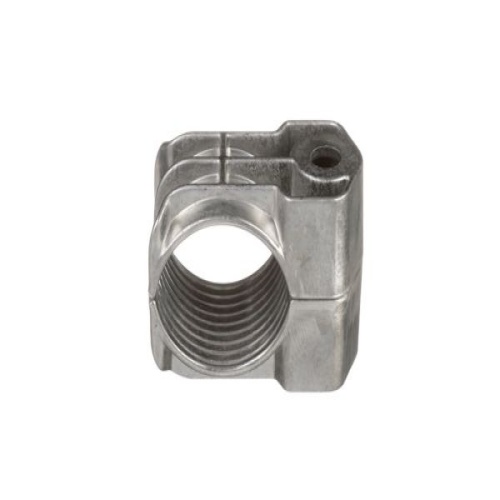 Panduit CCAL1H1619-X Cable Cleat, 1H Clamp Type, AL, Single Cable, 0.63-0.75in OD, PK10
