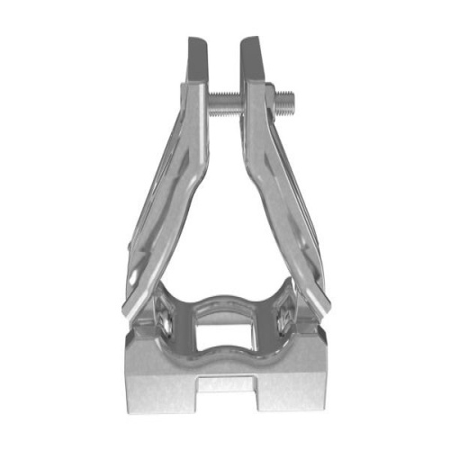 Panduit CCALTR3135-X Cable Cleat, TR Clamp Type, AL, Trefoil, 1.22-1.38in OD, PK10