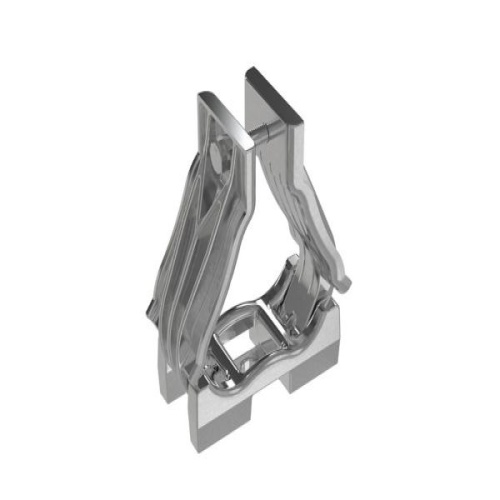 Panduit CCALTR4347-X Cable Cleat, TR Clamp Type, AL, Trefoil, 1.69-1.85in OD, PK10