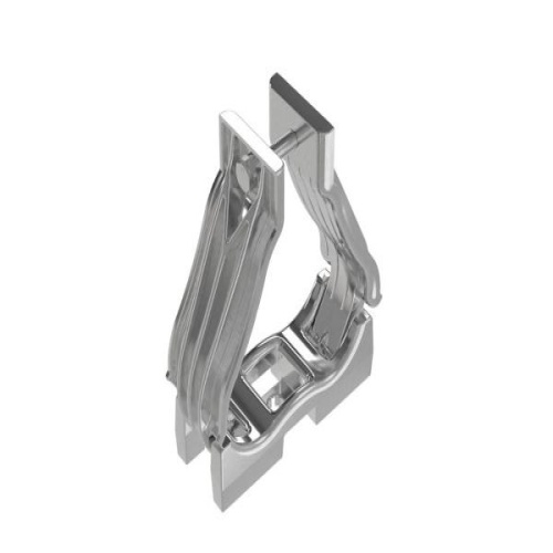 Panduit CCALTR5561-X Cable Cleat, TR Clamp Type, AL, Trefoil, 2.17-2.4in OD, PK10