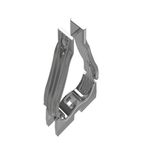 Panduit CCALTR6675-X Cable Cleat, TR Clamp Type, AL, Trefoil, 2.6-2.95in OD, PK10