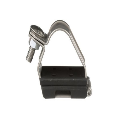 Panduit CCSSTR4652-X Cable Cleat, TR Clamp Type, 316L SS, Trefoil, 1.81-2.05in OD, PK10