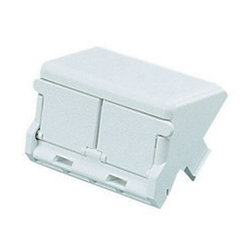 Panduit CHS2SBL-X Mini-Com® Sloped Modular Insert