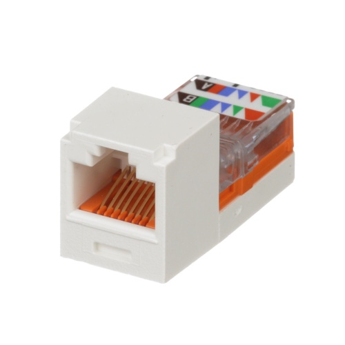 Panduit CJ588AWY Mini-Com® Mini-Jack™ TX5e™ RJ45 UTP Jack Module