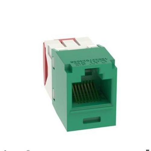 Panduit CJ5E88TGGR-24 Mini-Com® TX5e™ UTP RJ45 TG Jack Module