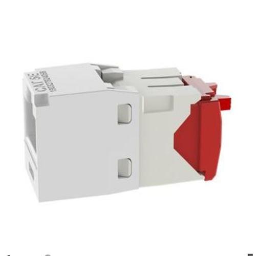 Panduit CJ5E88TGWH Mini-Com® TX5e™ UTP RJ45 TG Jack Module
