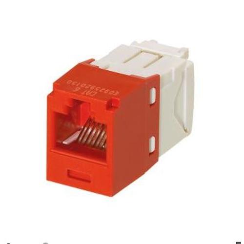 Panduit CJ688TGRD-C Mini-Com® TX6™ PLUS UTP RJ45 TG Jack Module