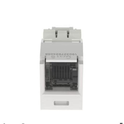 Panduit CJH688TGAW Mini-Com® TX6™ PLUS UTP RJ45 TG Style Spring Shuttered Jack Module