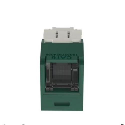 Panduit CJH688TGGR Mini-Com® TX6™ PLUS UTP RJ45 TG Style Spring Shuttered Jack Module