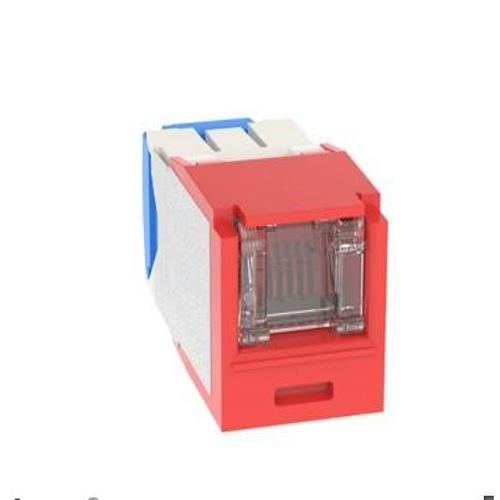 Panduit CJH6X88TGRD Mini-Com® TX6A™ 10Gig UTP RJ45 TG Jack Module