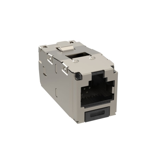 Panduit CJS5E88TGY Mini-Com® TX5e™ UTP RJ45 TG Jack Module