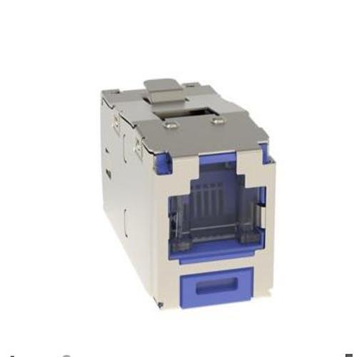 Panduit CJSH6X88TGBUY Mini-Com® TX6A™ 10Gig STP RJ45 TG Jack Module