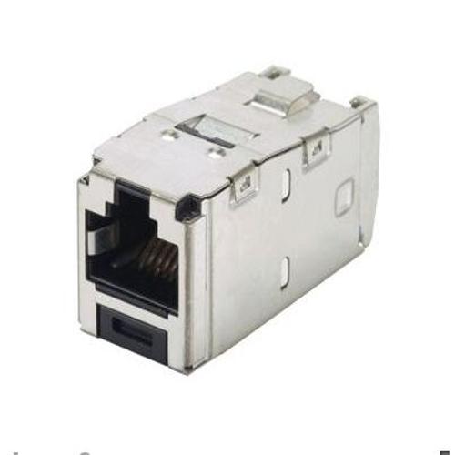 Panduit CJSM6X88TG Mini-Com® TX6A™ 10Gig™ STP RJ45 TG Marine Jack Module
