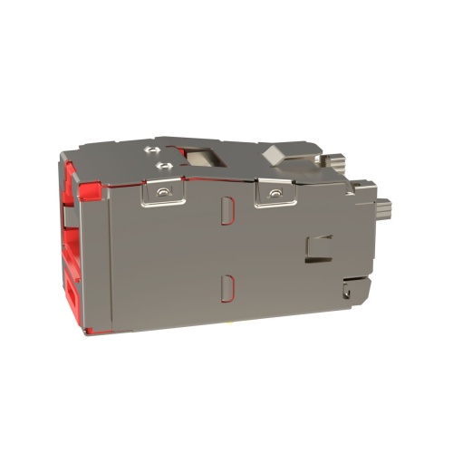 Panduit CJST6X88TGRDY Mini-Com® TX6A™ 10Gig™ STP RJ45 28/30 AWG TG Jack Module