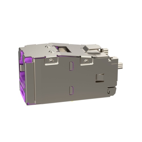 Panduit CJST6X88TGVLY Mini-Com® TX6A™ 10Gig™ STP RJ45 28/30 AWG TG Jack Module