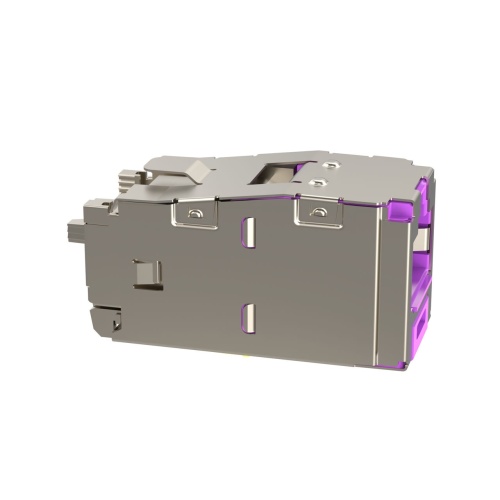 Panduit CJST6X88TGVLY Mini-Com® TX6A™ 10Gig™ STP RJ45 28/30 AWG TG Jack Module