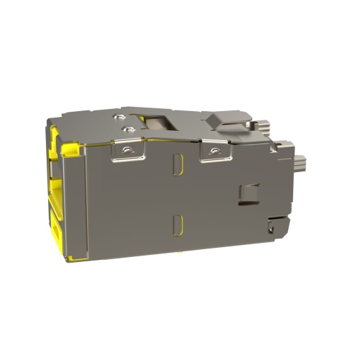 Panduit CJST6X88TGYLY Mini-Com® TX6A™ 10Gig™ STP RJ45 28/30 AWG TG Jack Module