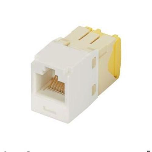 Panduit CJT5E88TGWH Mini-Com® TX5e™ UTP RJ45 28/30 AWG TG Style Jack Module