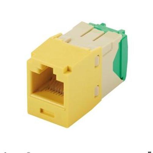 Panduit CJT688TGYL Mini-Com® TX6™ PLUS UTP RJ45 28/30 AWG TG Jack Module