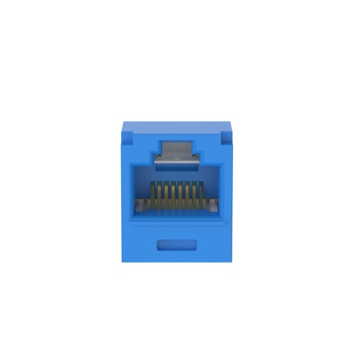 Panduit CJT6X88TGBU Mini-Com® TX6A™ 10Gig™ UTP RJ45 28/30 AWG TG Jack Module