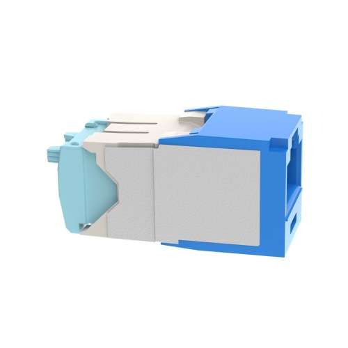 Panduit CJT6X88TGBU Mini-Com® TX6A™ 10Gig™ UTP RJ45 28/30 AWG TG Jack Module