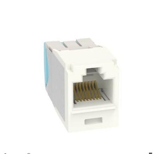 Panduit CJT6X88TGIW Mini-Com® TX6A™ 10Gig™ UTP RJ45 28/30 AWG TG Jack Module