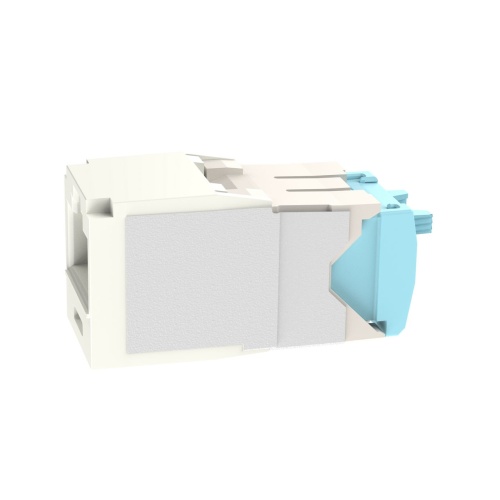Panduit CJT6X88TGIW Mini-Com® TX6A™ 10Gig™ UTP RJ45 28/30 AWG TG Jack Module