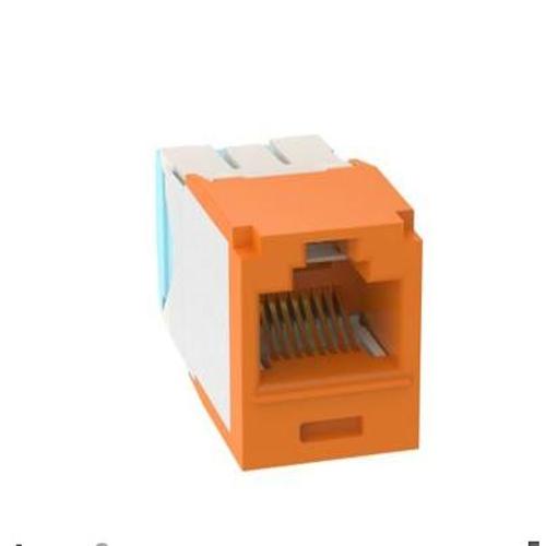 Panduit CJT6X88TGOR Mini-Com® TX6A™ 10Gig™ UTP RJ45 28/30 AWG TG Jack Module