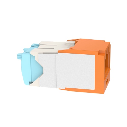 Panduit CJT6X88TGOR Mini-Com® TX6A™ 10Gig™ UTP RJ45 28/30 AWG TG Jack Module