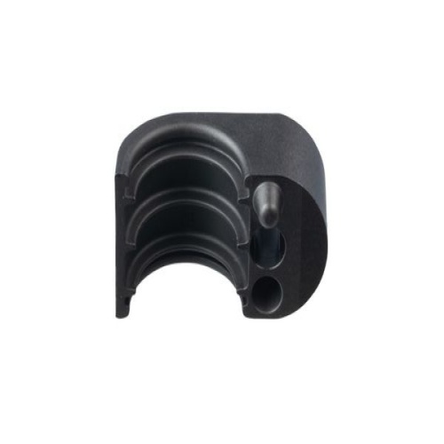 Panduit CLC88X1S8TL370 Corrugated Loom Tube Clamp - Black