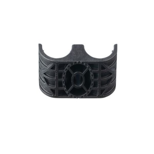 Panduit CLC88X2S8TL370 Corrugated Loom Tube Clamp - Black