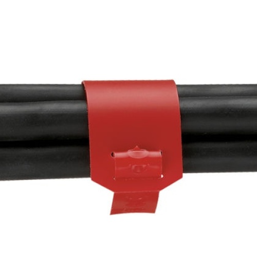 Panduit CM4S-L2 Cable Marker Strap - Red