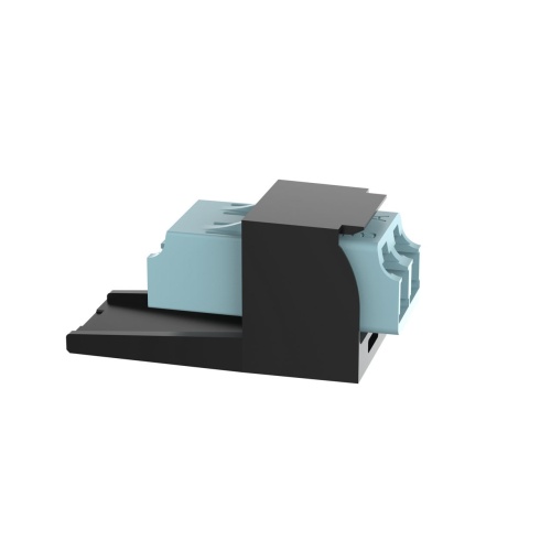 Panduit CMDSAQLCZBL Mini-Com® LC Duplex Non-Keyed Fiber Adapter Module