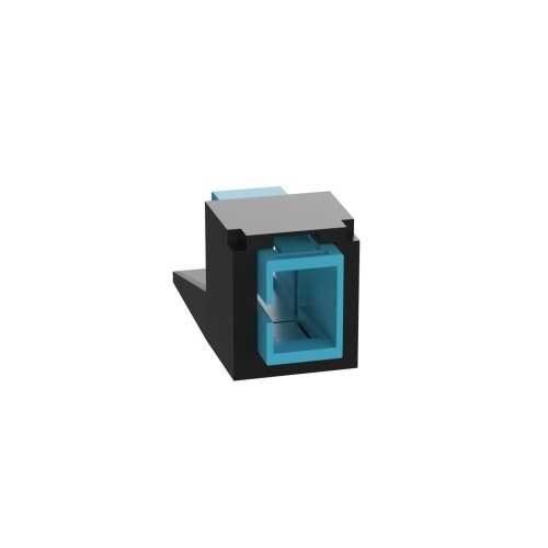 Panduit CMSAQSCZBL Mini-Com® SC Simplex Fiber Adapter Module