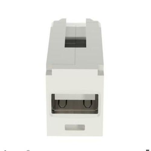 Panduit CMUSBAAAW Mini-Com® USB 2.0 Type A Coupler